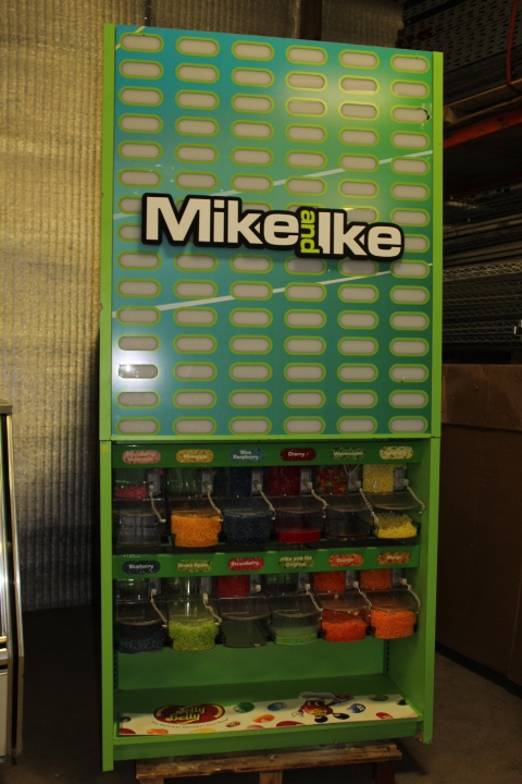 lot 70 image: Mike and Ike  Jelly Bean Self Serve Station