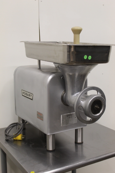 lot 46 image: Hobart  MEAT GRINDER  CHOPPER