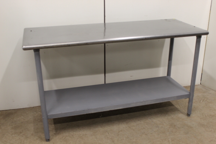 lot 76 image: 5 Stainless Steel Work Table