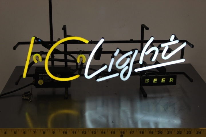 lot 104 image: I.C. Light -  Iron City NEON