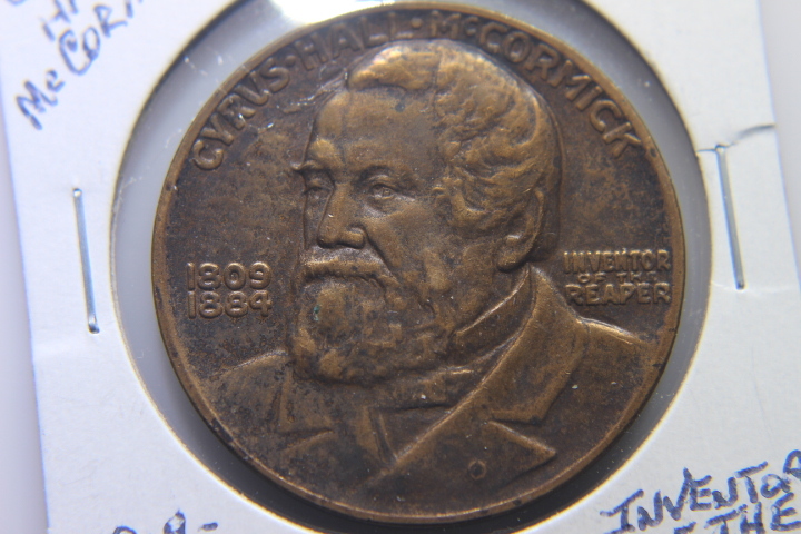 lot 110 image: CYRUSS HALL McCORMICK 1809-1884   129