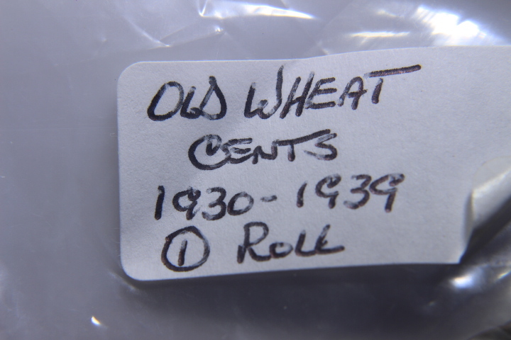 lot 80 image: 1 ROLL�LINCOLN WHEAT CENTS 1909-1939� 75 �