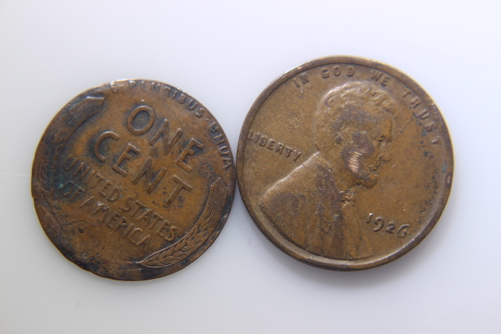 lot 3C image: 1926  P SPY Microfilm Penny 2pcs RARE UNIQUE COLLECTIBLE ITEM