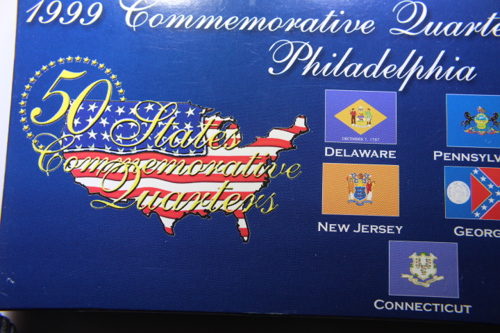 lot 108A image: 1999 State Quarters Proof Set P-D Item 317