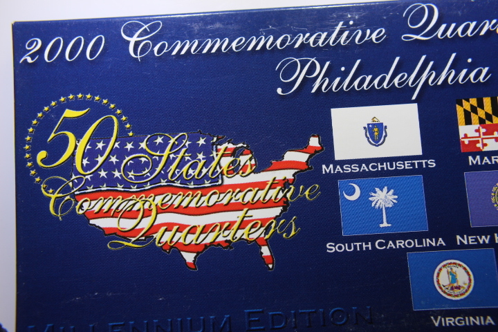 lot 108D image: 2000 State Quarters Proof Set P-D  Item 318
