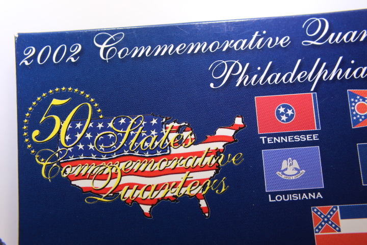lot 108J image: 2002 State Quarters Proof Set P-D