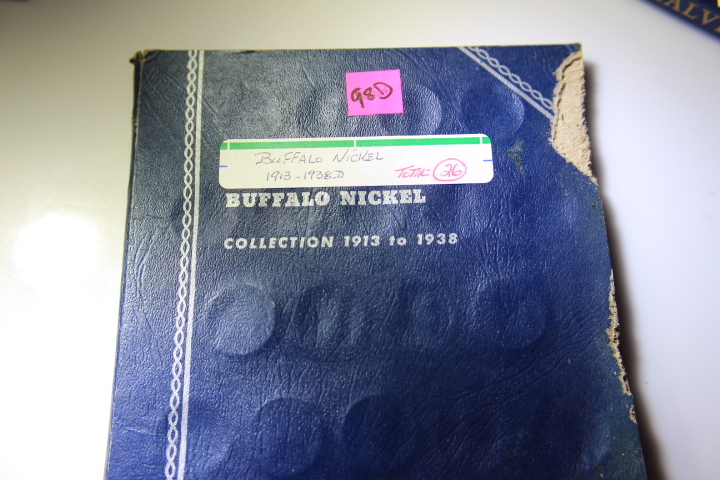 lot 98D image: Buffalo Nickels 1913-1938 D Total Coins 26 Item 314