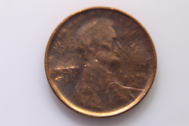 lot 3J image: MINT ERROR 1975 BU Lincoln Cent