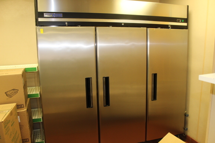 lot 15 image: 3 Door Refrigerator  Cooler