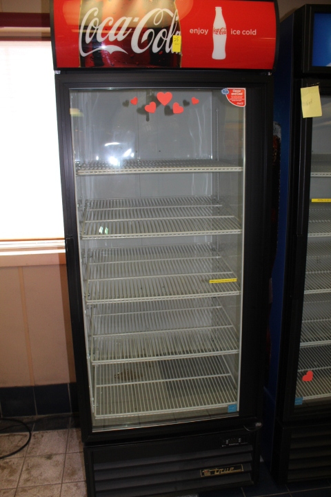 lot 25 image: Glass Door Cooler Merchandiser by TRUE