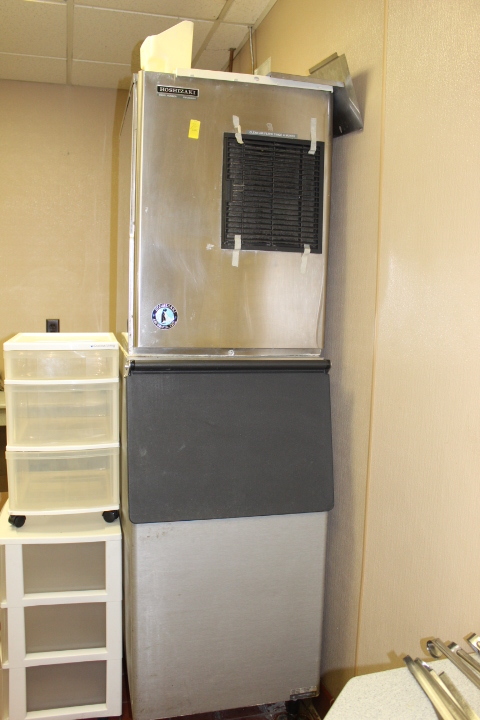 lot 26 image: Ice Machine and 300 lb Storage Bin  LOT