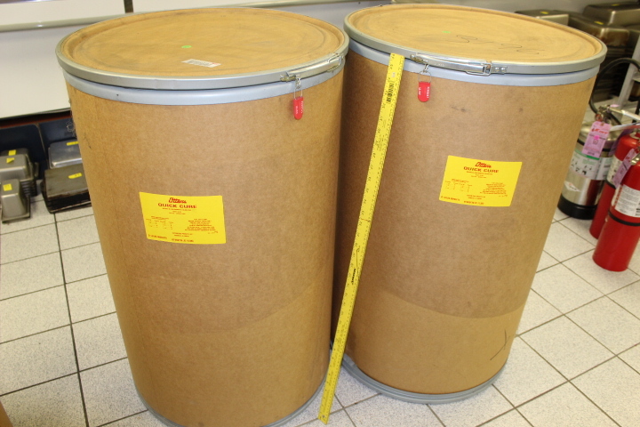 lot 52 image: 250 Pound Barrels  - Ottens QUICK CURE