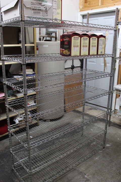 lot 69 image: Metro Style Shelving