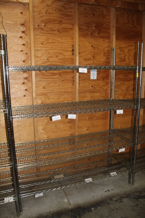 lot 71 image: Metro Style Shelving