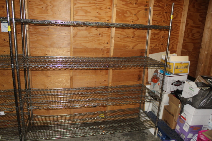lot 72 image: Metro Style Shelving