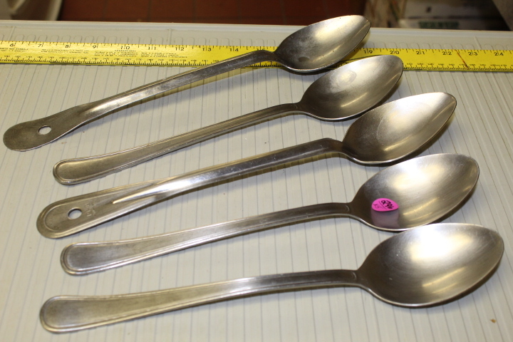 lot 296 image: Serving Spoons -  Solid