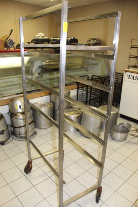lot 195 image: Sheet Pan Rack on Casters