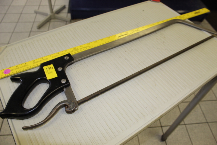 lot 190 image: Meat Saw