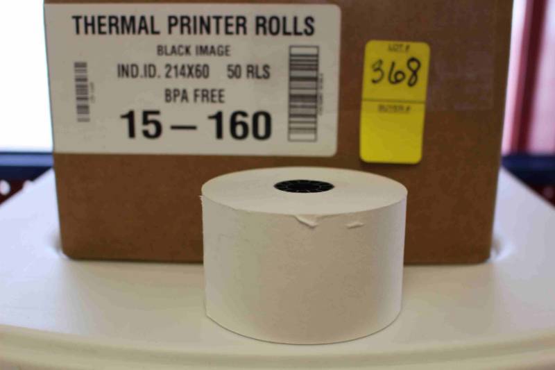 lot 368 image: Printer Rolls Lot