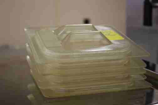 lot 344 image: 16 Size Insert Pans Lids