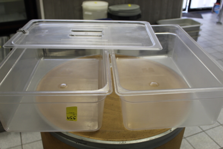 lot 339 image: Full Size Insert Pans