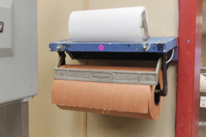 lot 171 image: Butcher Paper Roll Rack