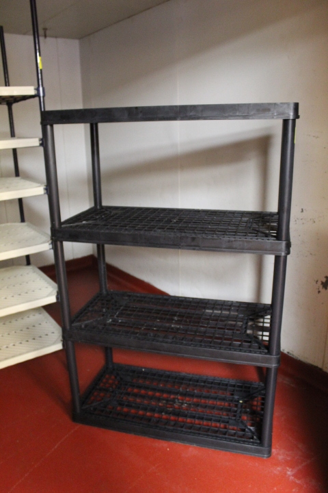 lot 179 image: Plastic Shelving