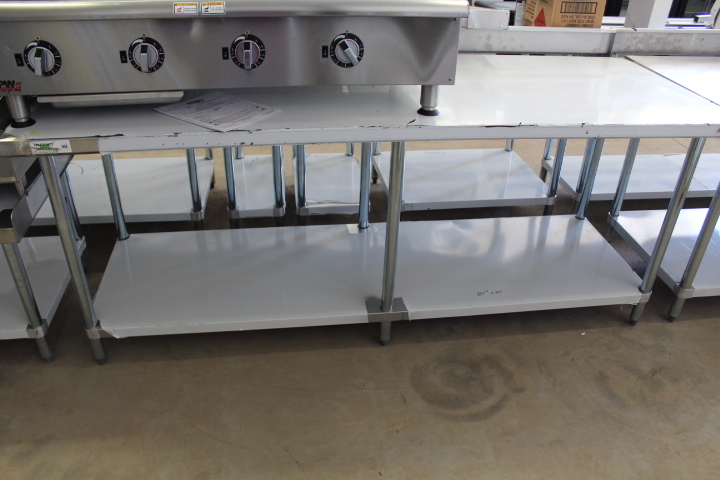lot 49 image: 7 Stainless Steel Work Table