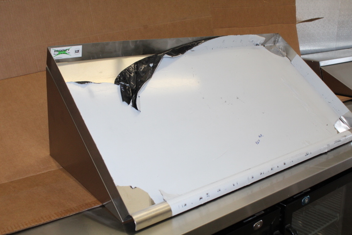 lot 55 image: Double dish rack wall shelf