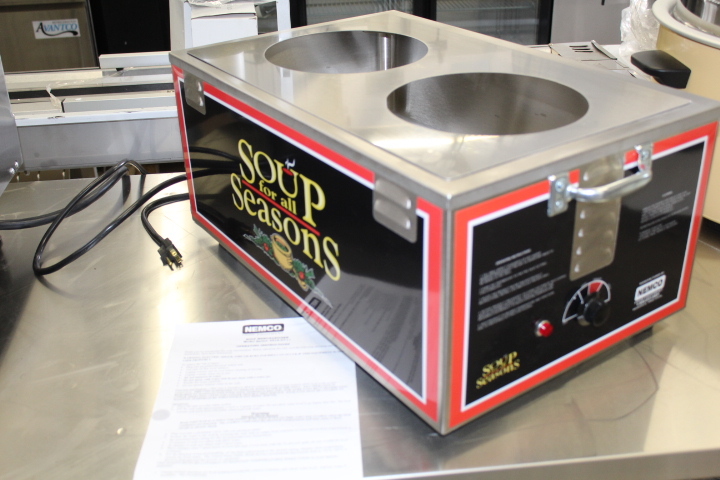 lot 68 image: Full size soup warmer