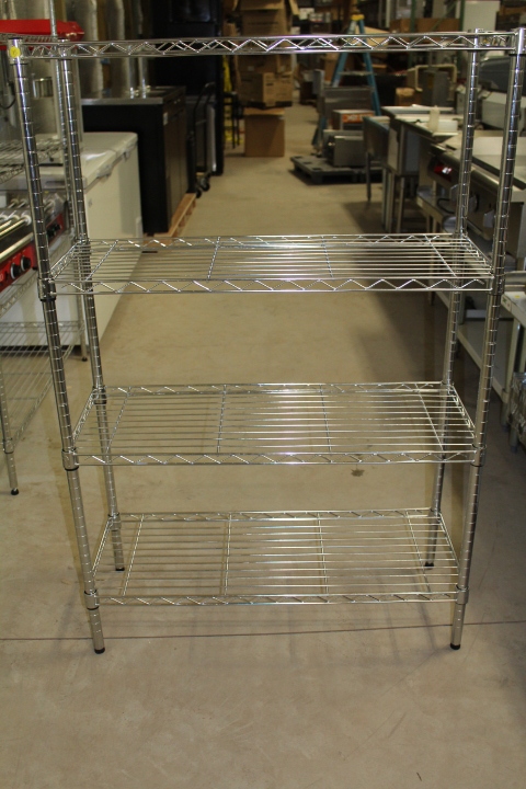 lot 80 image: 4 Tier Metro Style Shelf