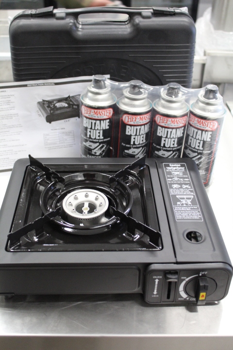 lot 110 image: Portable butane Stove