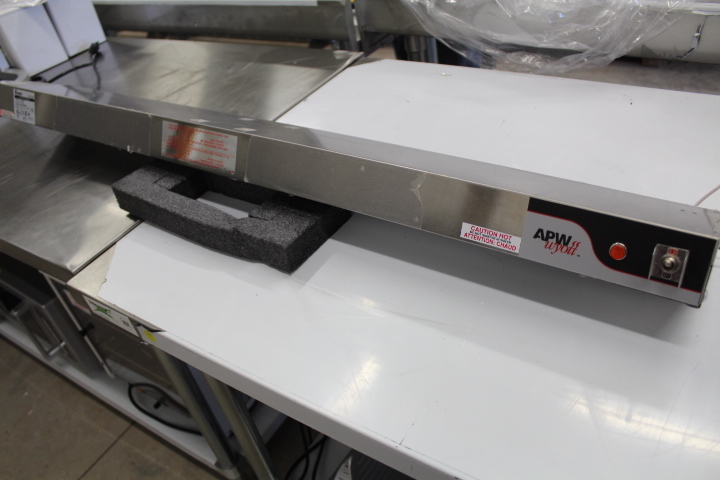 lot 111 image: APW Wyott 48 Overhead Warmer