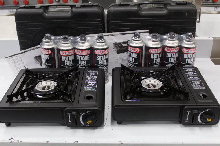 lot 124 image: Portable butane Stove