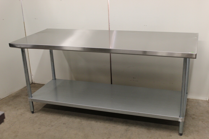 lot 53 image: 6 Stainless Steel Work Table - New