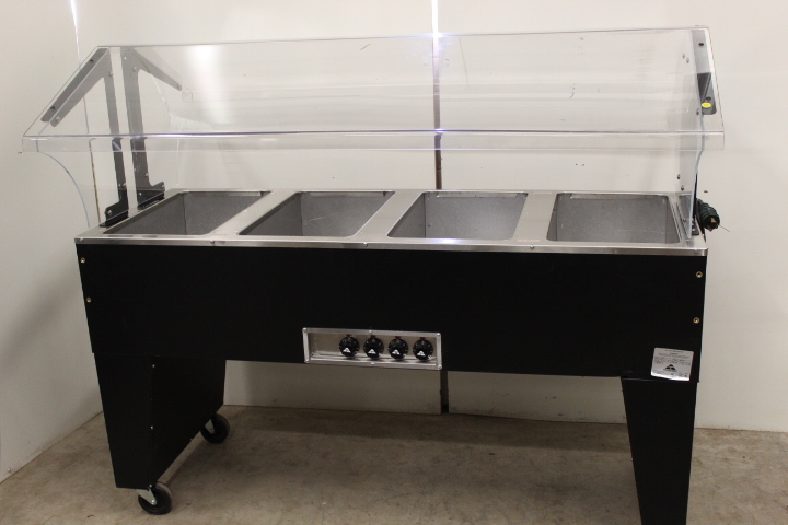 lot 27 image: Portable 4 Well Hot Food Table by Advance Tabco - NEW