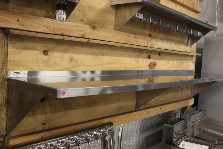 lot 109 image: 8 Heavy Duty Wall Shelf - NEW