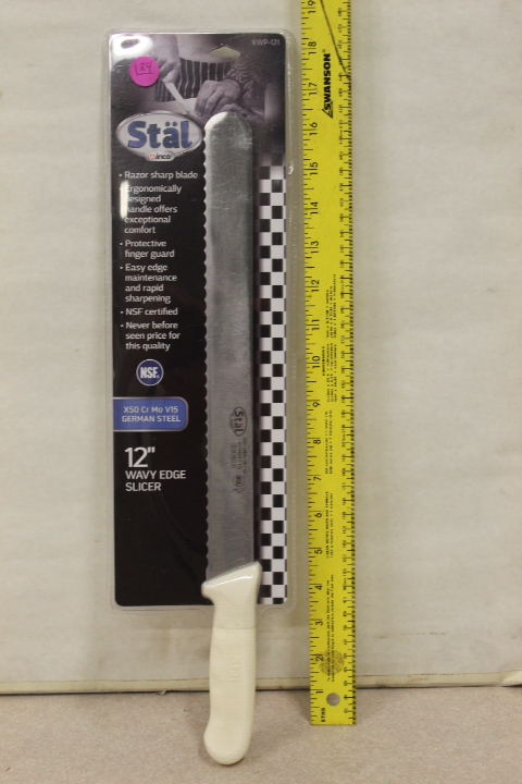 lot 124 image: 12 Bread Knife - NEW
