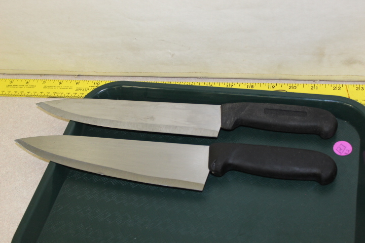 lot 127 image: Chef Knives - freshly sharpened
