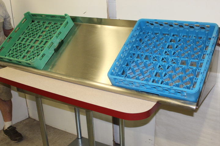 lot 110 image: Stainless Dish Rack Shelf - NEW