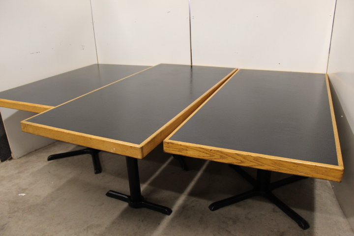 lot 150 image: Oak Trim Tables