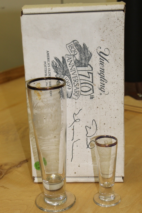 lot 147A image: Yuengling 170th Anniversary Set - NIB