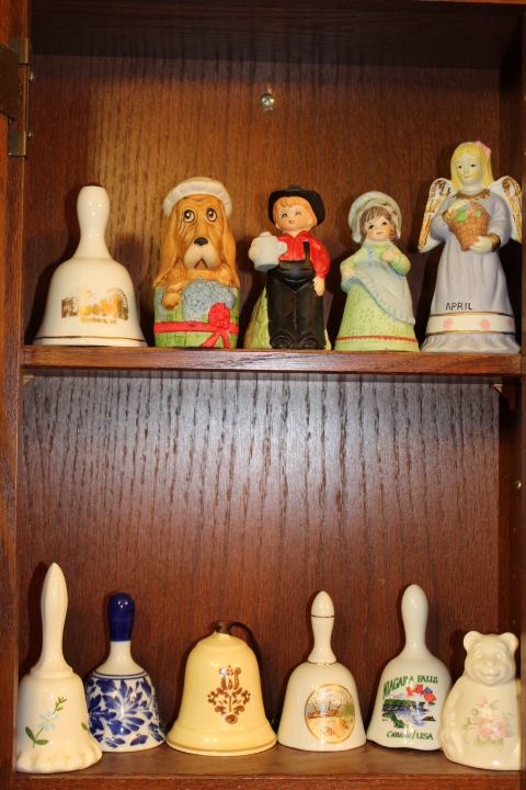 lot 255 image: Figurine and Bell Lot