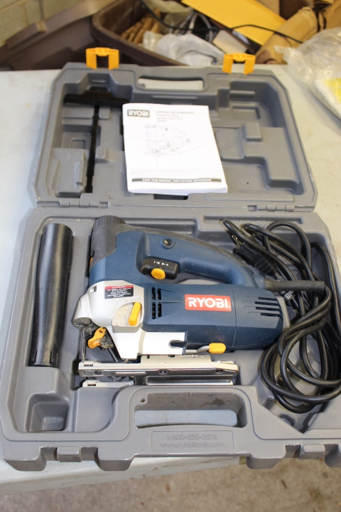 lot 39 image: Ryobi Jig Saw with Laser