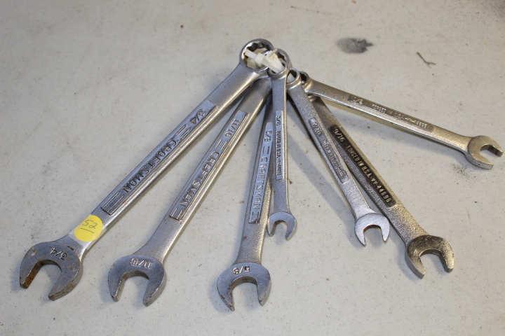 lot 52 image: Craftsman Wrenches Lot