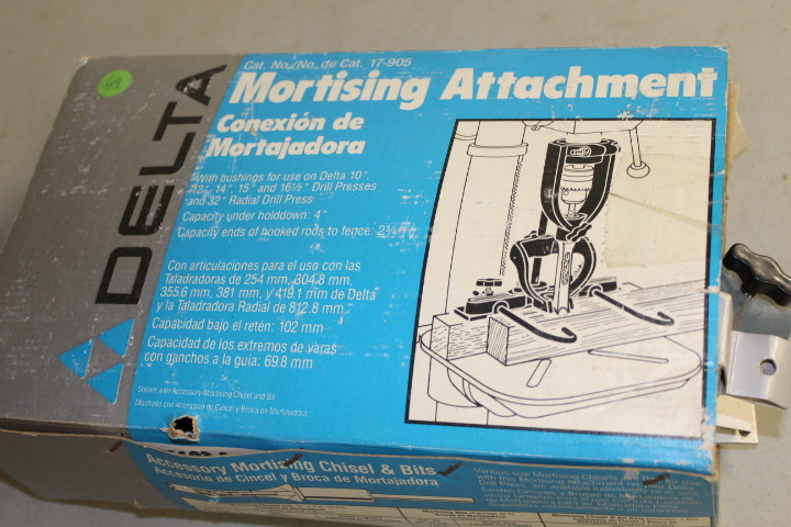lot 69 image: Delta Mortising Attachment