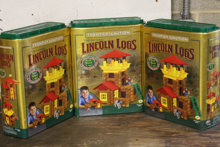 lot 125 image: Lincoln Log Lot