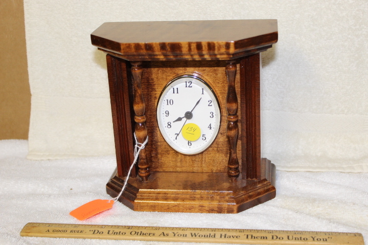 lot 134 image: Handmade Clock