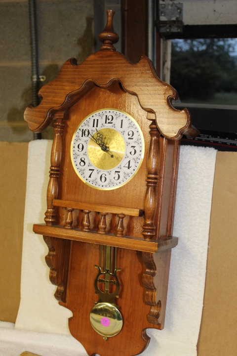 lot 140 image: Handmade Clock