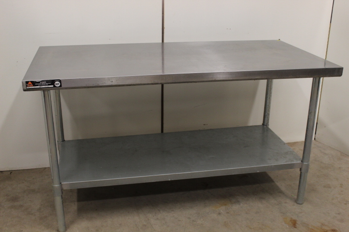 lot 52 image: 5 Stainless Steel Work Table